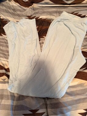 Tommy Hilfiger Light Blue Striped Pajama Pants